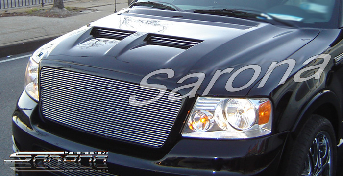 Custom Ford F-150 Hood  Truck (2004 - 2008) - $1190.00 (Manufacturer Sarona, Part #FD-012-HD)